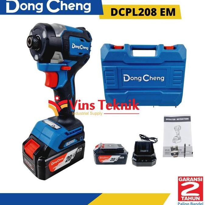 Murah Dongcheng Dcpl208 Em Mesin Bor Obeng Cordless Impact Driver 20V Dcpl208Em