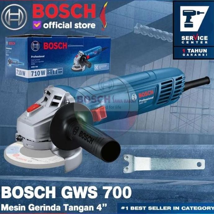 Sale Bosch Gws 700 Mesin Gerinda 4&quot; Powerfull Heavy Duty