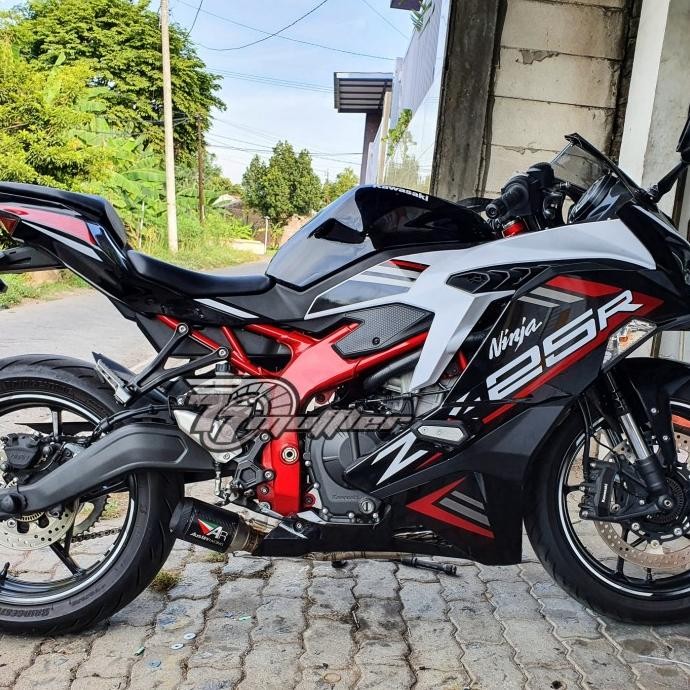 knalpot ZX25R ZX 25r fullsystem Austin racing Gp Carbon import