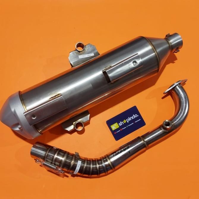 Knalpot Pcx Lokal 160 Daeng Tsukigi full stainless DV