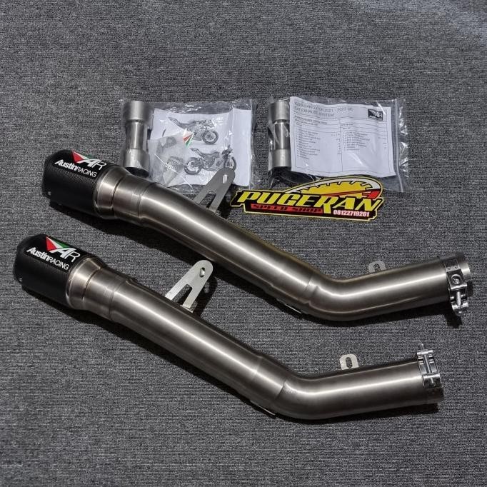 SLIP ON AUSTIN RACING AR GP1R CARBON KAWASAKI ZX10R RR 2021 UP 2023