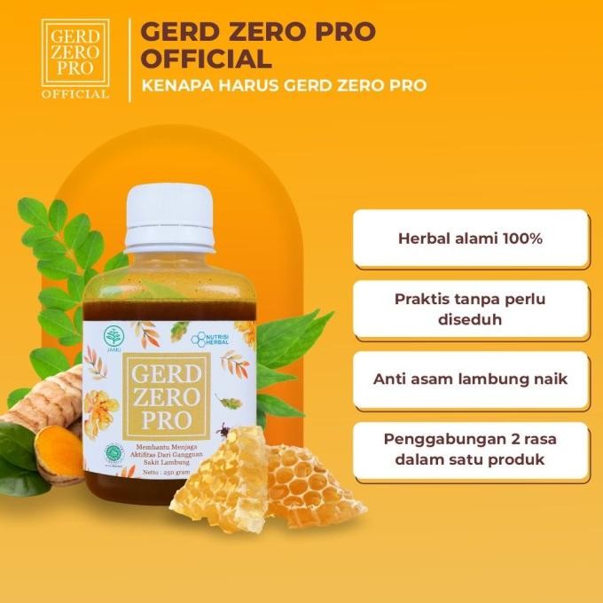 

Gerd Zero Pro - Obat Maag Herbal Madu Lambung Untuk Gerd Terbaru