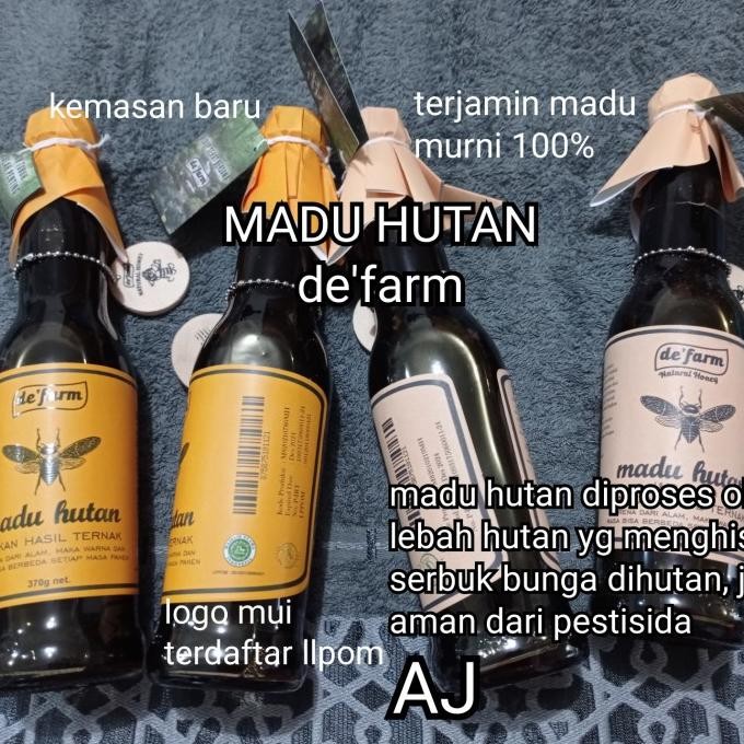 

Madu Hutan De Farm /Madu Hutan Asli De Farm/Natural Honey Promo