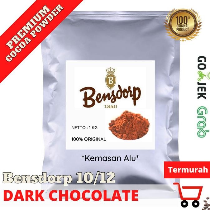 

Coklat bubuk BENSDORP 500 g / 1 Kg |PURE COCOA POWDER 100% ORI
