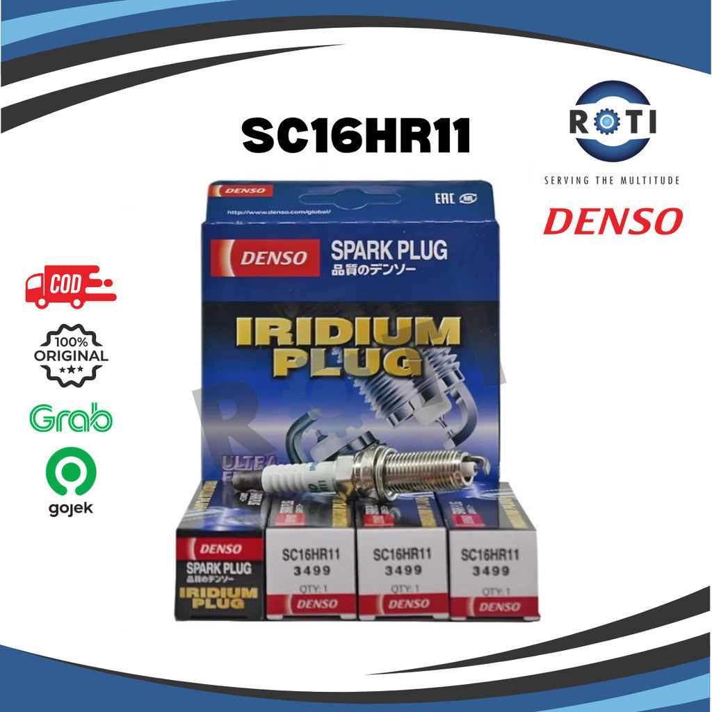 SC16HR11 Busi Iridium Yaris 2016 Sienta 2016 Rush Denso Original