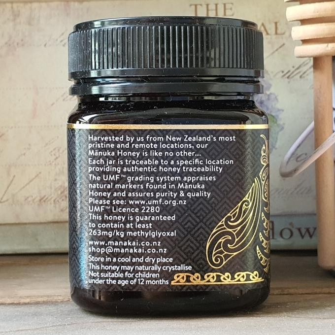 

Mana Kai Madu Manuka Honey Umf 10+ 250G Raw Manuka Glyphosate Free Nz Terlaris