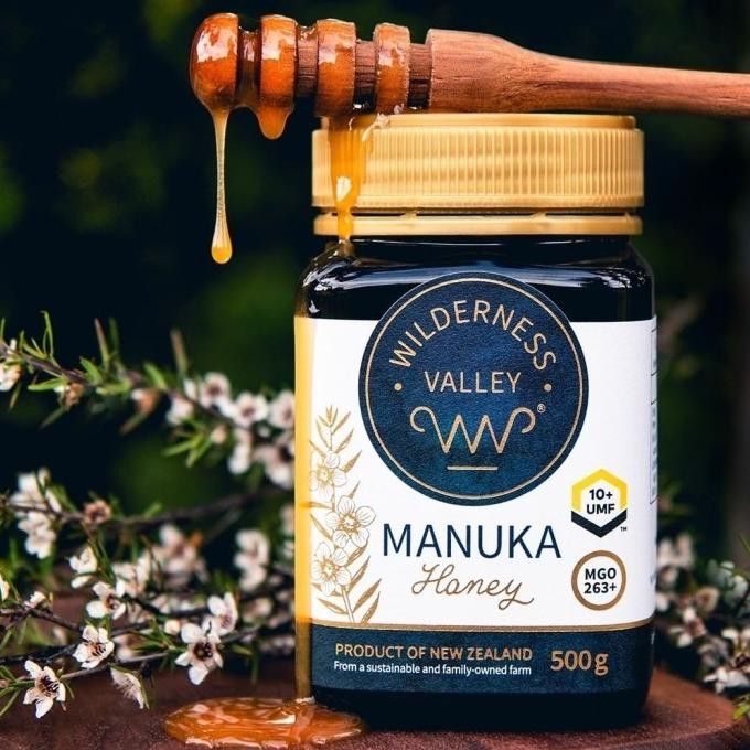 

Wilderness Valley Umf 10+, Mgo 388, 500G, Nz Premium Raw Manuka Honey Promo