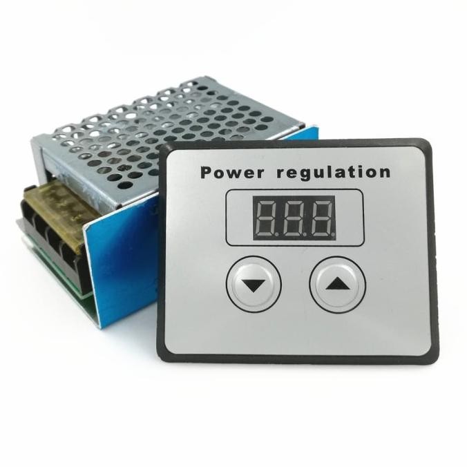 Digital AC 220V 4000W SCR Voltage Regulator Speed Controller Dimmer