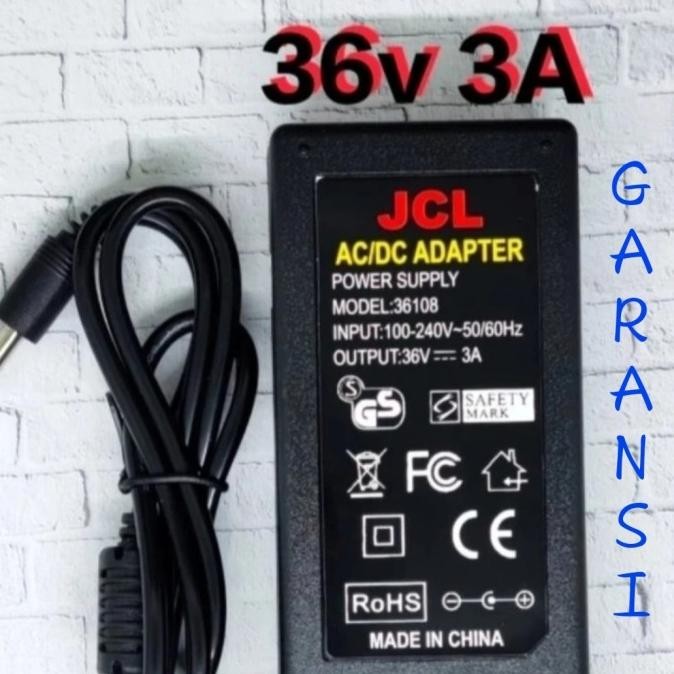 Adaptor 36V 3A - Asli