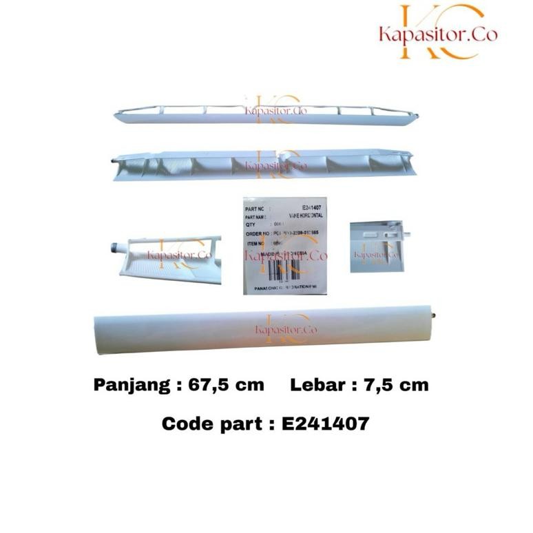 Daun swing ac panasonic 1/2 pk cs-pn5skj 1407 daun swing ac panasonic 0,5 pk cs-pn5skj daun swing ac