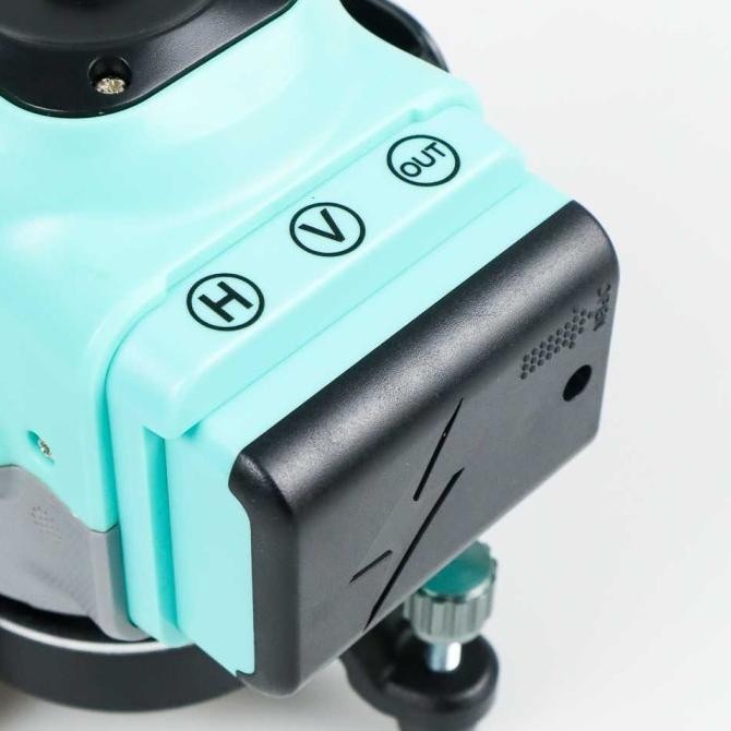2022 Laser Level 3D 12 Line Leveling 360 Sinar Hijau Meteran Waterpass