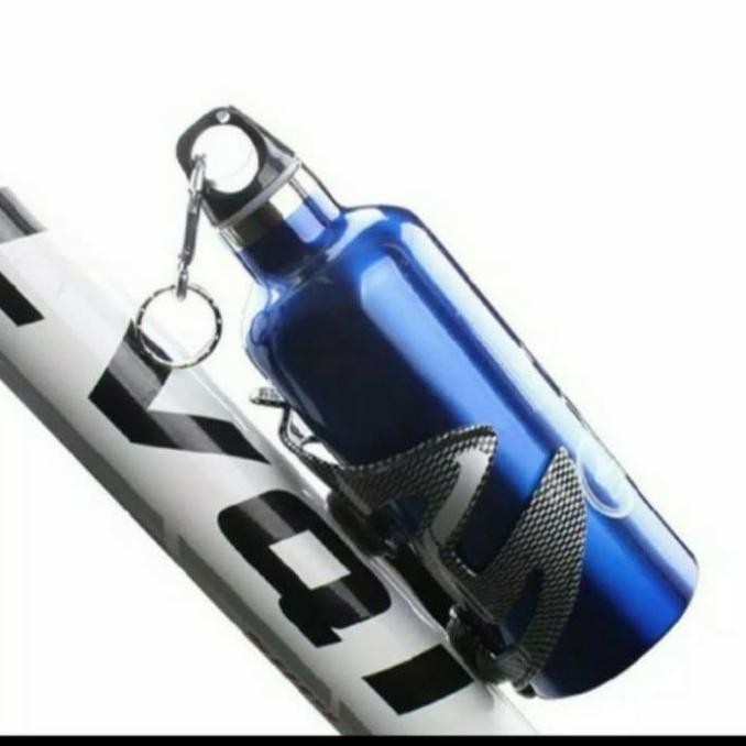 HOLDER TEMPAT BOTOL MINUM SEPEDA CARBON