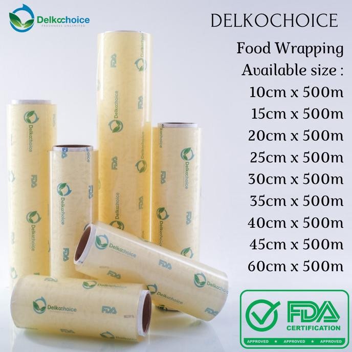 PLASTIK FOOD WRAP / CLING WRAP - DELKOCHOICE