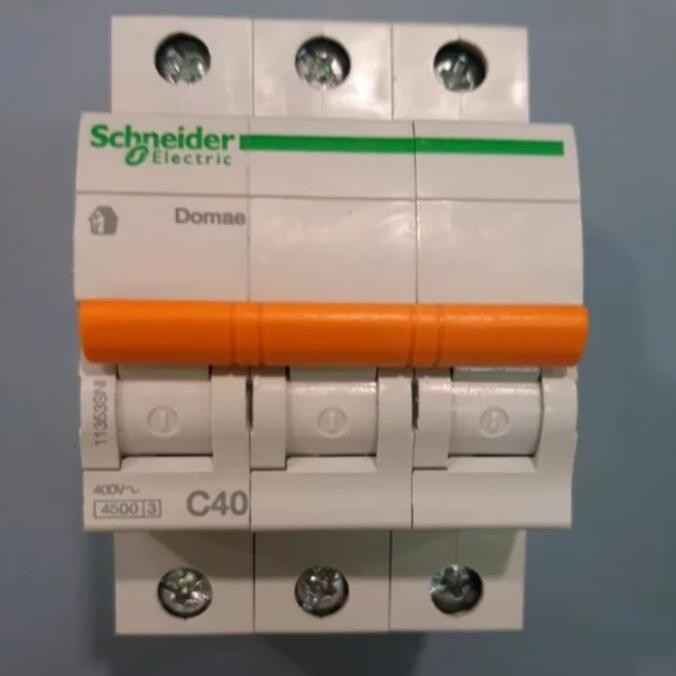 Terjangkau Mcb 3Phase 40A Schneider