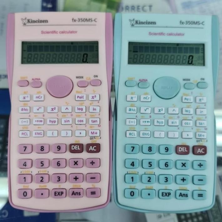 

yl-24 uk-12 KINCIZEN FX-350MS-C ~ Kalkulator Sekolah Scientific Calculator FX350MS COLOR Kuliah Hemat Viral