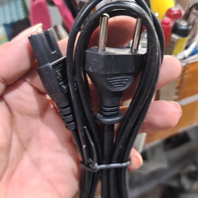 Terbaru ( ORIGINAL KABEL AC CORD 8 SNI )  PREMIUM CABLE ASLI ORI BAGUS TEBAL TEMBAGA KABEL COLOKAN L