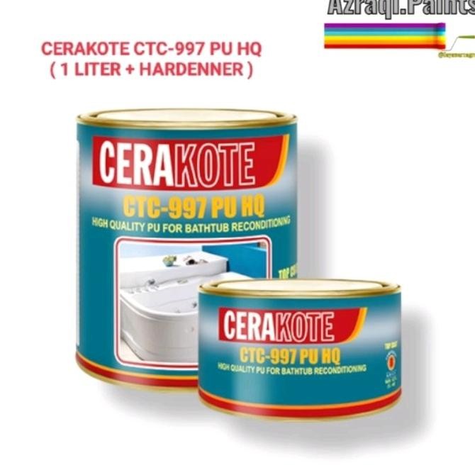 Cerakote Ctc 997 Pu Hq Cat Bathtub, Wastafel Dan Closet (1 Liter) - Asli
