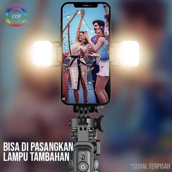 CIJI Tripod Tongsis Gimbal Stabilizer C05 Tripod Stabilizer Camera 360 Derajat Dengan Remote Control