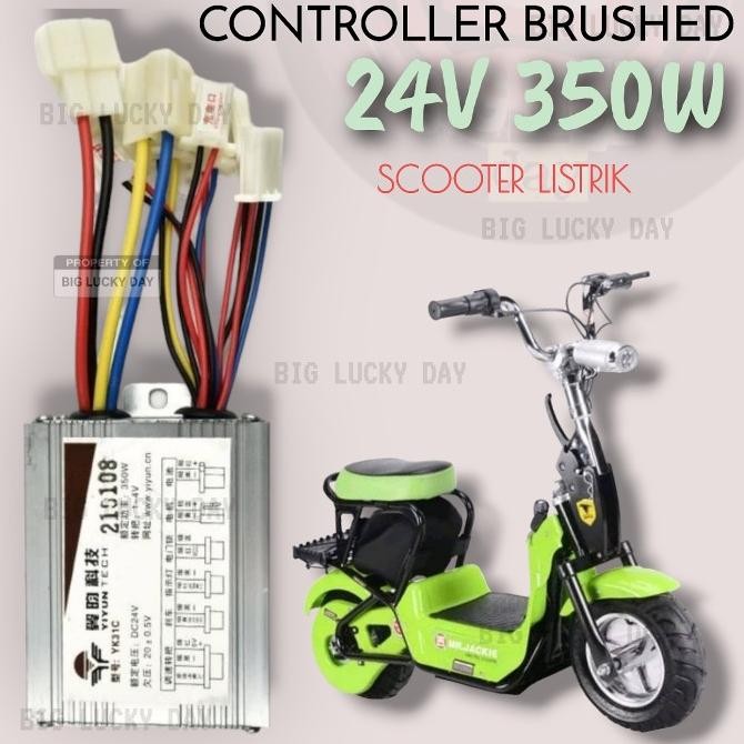 Controller 24V 350W Kontroler Skuter Elektrik - Regulator Sparepart Ic Co