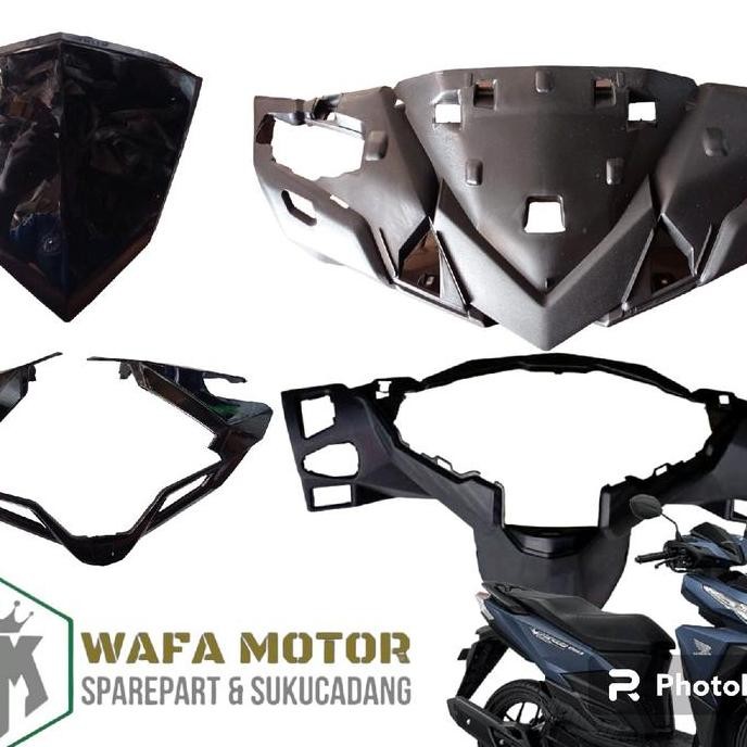 Promo batok kepala komplit depan belakang visor cover speedometer vario 125/150 led old 2015 2016 20