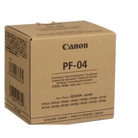 Printhead PF-04 merupakan printhead untuk plotter Canon iPF 650/655/67