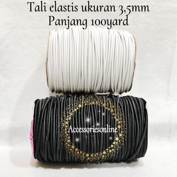 

ready !!! Tali Karet Elastis 3,5mm - 1Roll