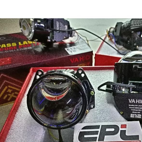 PROJIE PROJI PROJECTOR BILED SNIPER VAHID E12 LASER 3 INCH BLUELENS 55W PURE LASER VAHID E7