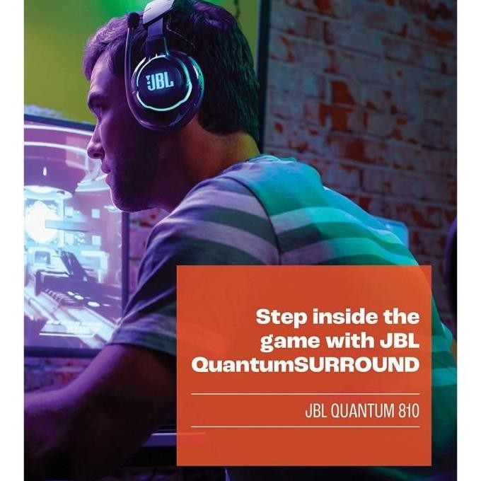 JBL QUANTUM 800 810 Wireless Bloetooth Headphone Headset Gaming Resmi