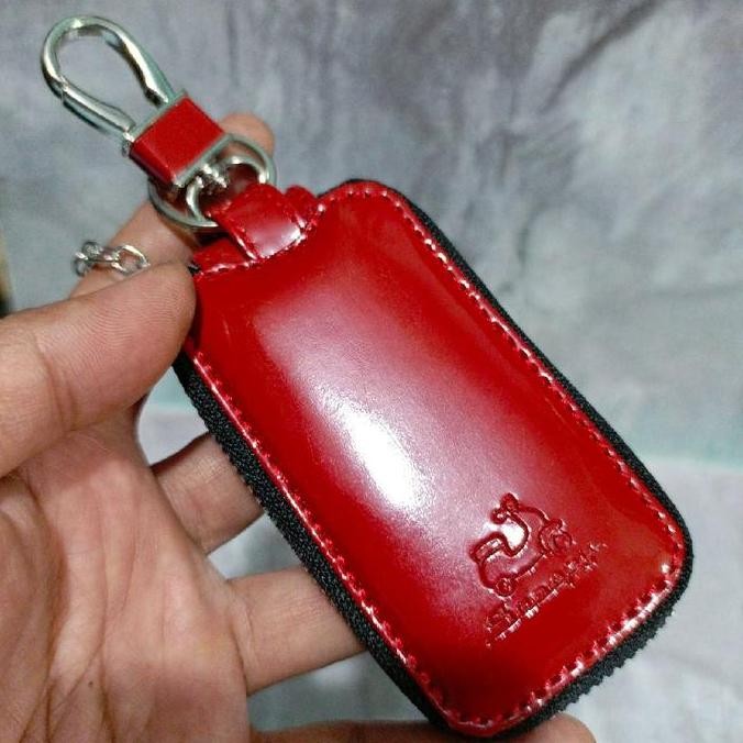 Dompet kunci remote keyless motor yamaha honda kulit asli dompet stnk nmax pcx adv fazzio vario fila
