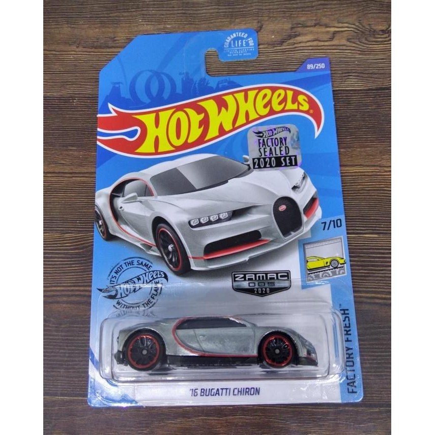 TERBARU - Hot Wheels 16 Bugatti Chiron Zamac HW FS 2020 Factory Fresh Sealed
