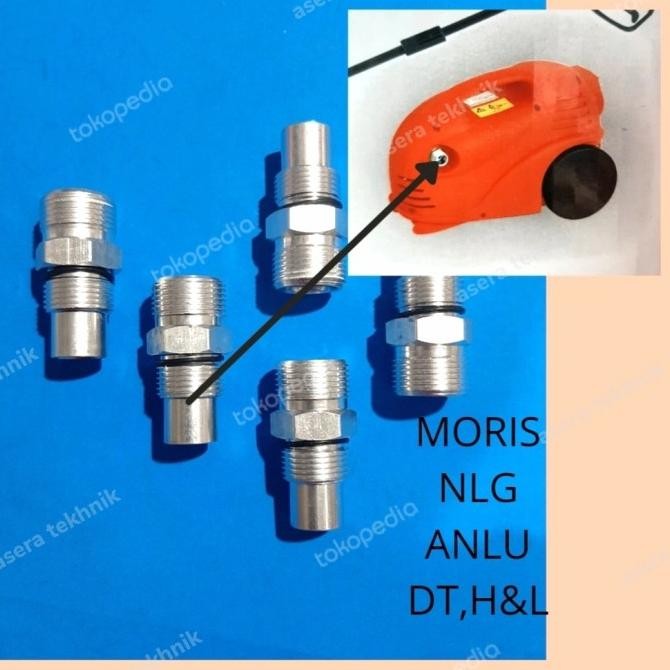 NEPEL KONEKTOR SELANG JET CLEANER/STEAM AC