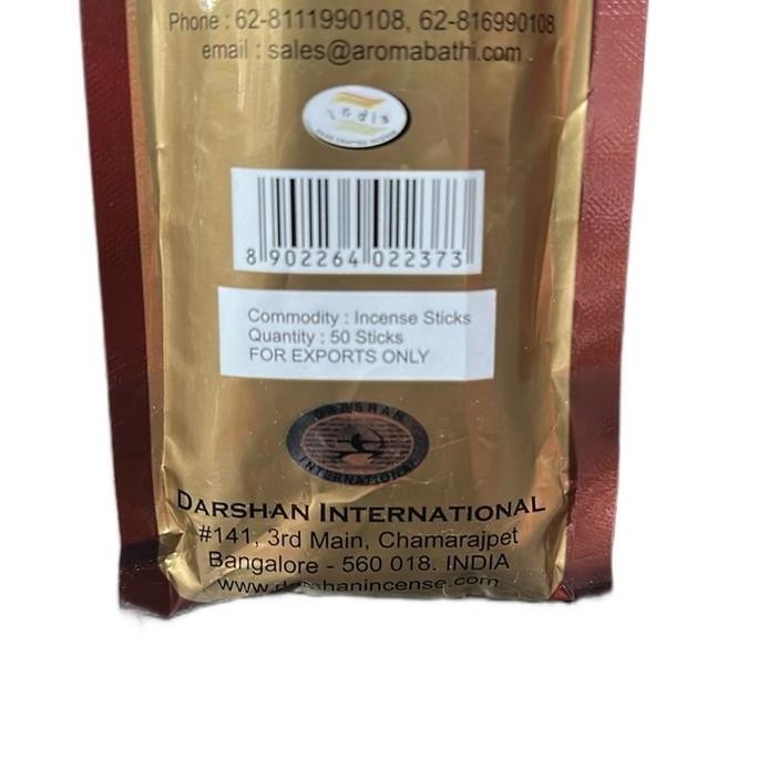 new  dupa lidi hio (50 sticks) darshan maharaja gold