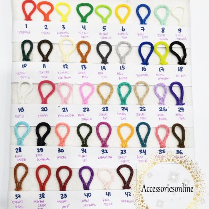 

ready !!! Tali Kur 2B Warna @1 Pack