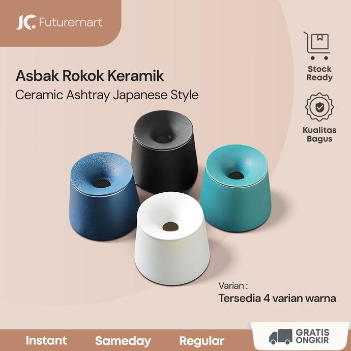 Asbak rokok Iqos keramik ceramic Ashtray Japanese style BBD-025