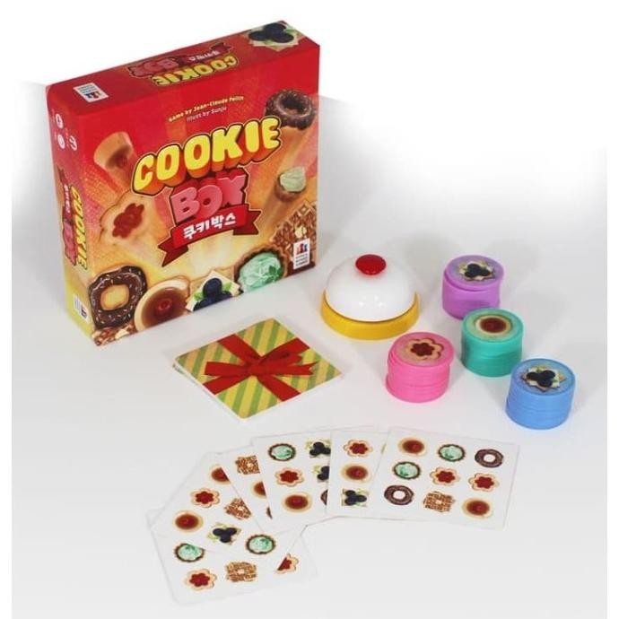 Murah Cookie Box Board Game Usia 6 Tahun | Card Game | Kids Puzzle