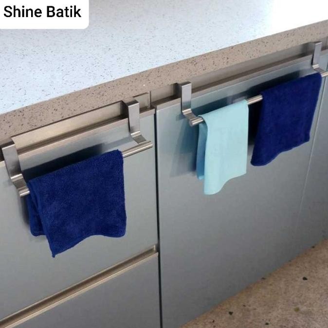 RAK GANTUNG HANDUK GANTUNGAN KAIN LAP PEL SERBET HANGER DAPUR TOILET