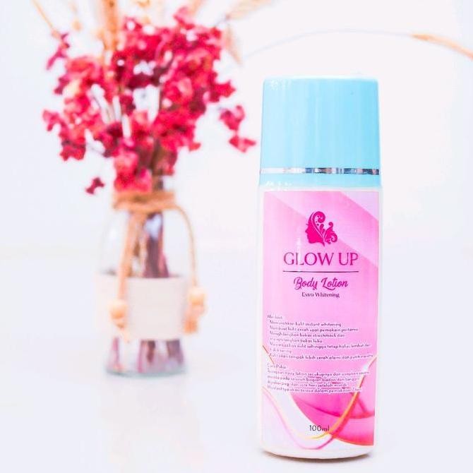 Hb Glow Up pemutih badan Lotion ampuh memutihkan Handbody Mencerahkan Perawatan Tubuh