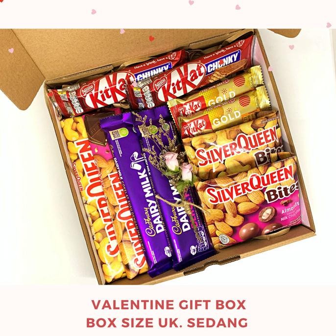 

yjstore- Gift Box / Hampers / Kado / Hadiah Special Coklat Valentine Uk. Sedang