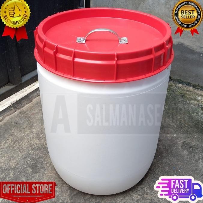 Drum Tong Plastik Tempat Sampah 30 Liter