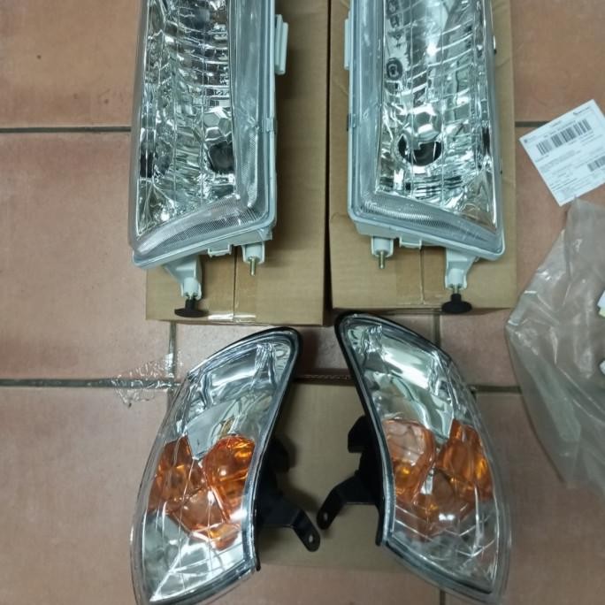 HEADLAMP GREAT COROLLA AE101 92-95 KRISTAL CHROME