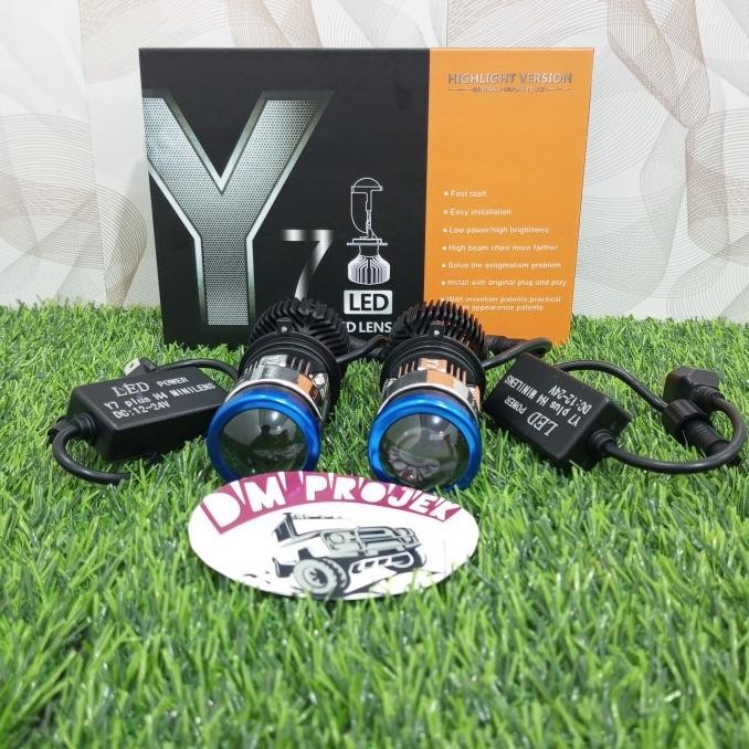 LAMPU KEPALA Y7 PLUS LAMPU UTAMA 60 WAT SOKET H 4