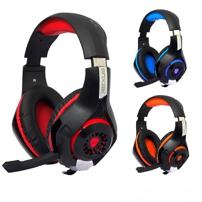 Headset Rexus F55 - Rexus F55 Headset Gaming Vonix with Mic LED F-55