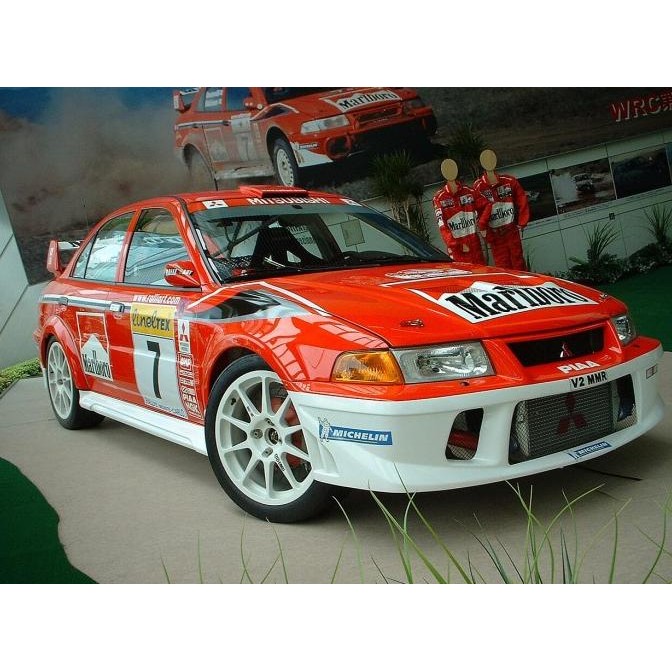 Crtoys Body Rc Team C Lancer Evo V Clear Marlbo Co