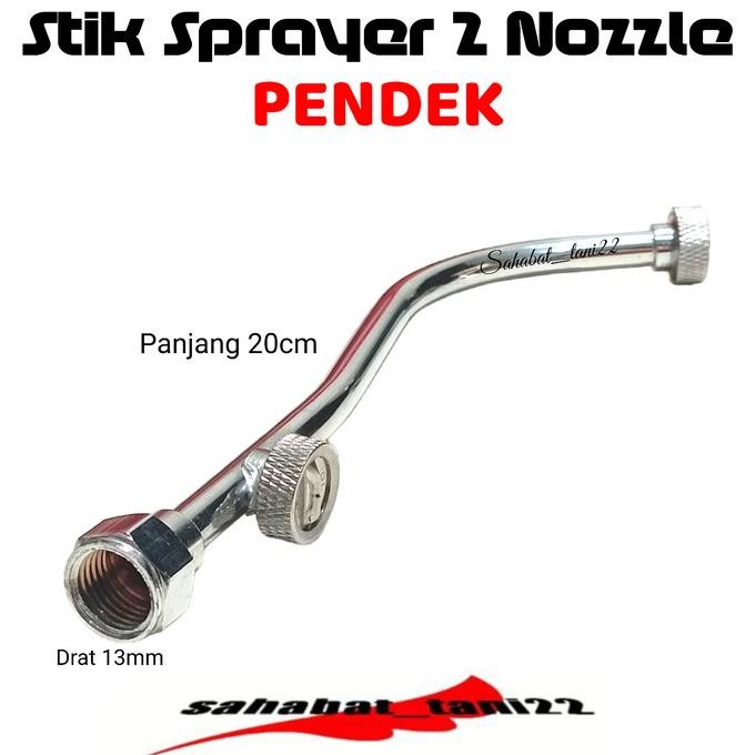 Stik sprayer mata 3 kabut elektrik stik sprayer 60cm stik semprotan