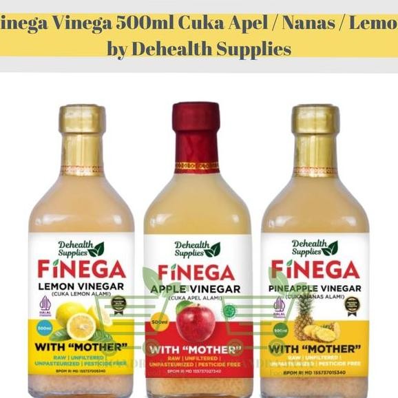 

Finega Vinega Ml Cua Apel Nana Lemon By Dehealth Upplie