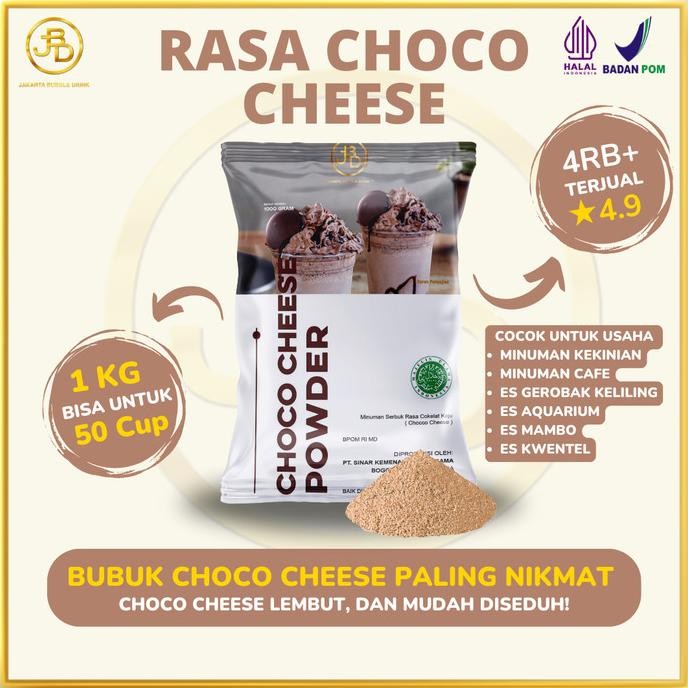 

Spesial Promo/ Bubuk Minuman Premium Choco Cheese 1Kg || Jakarta Bubble Drink [Terlaris/Terbaru/Recommended]
