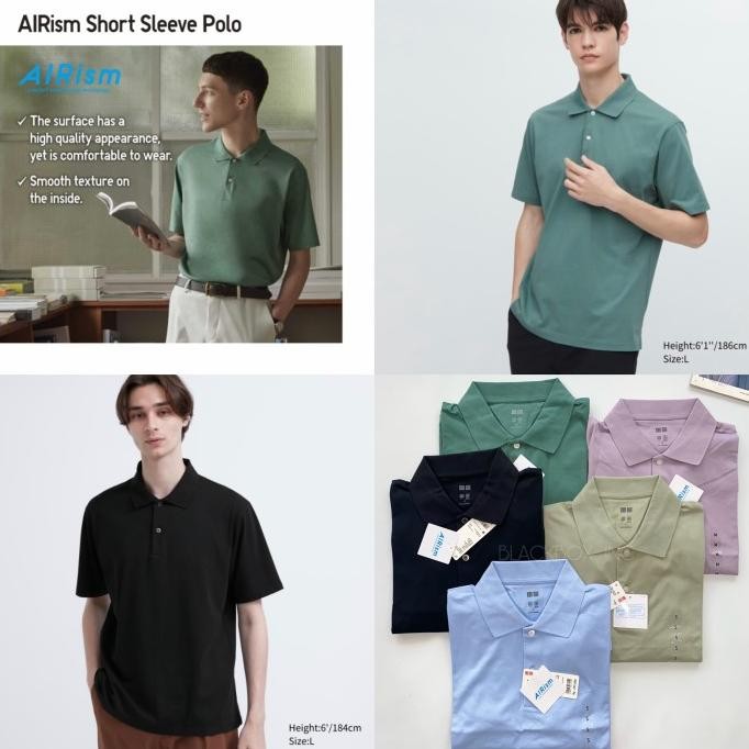 Uniqlo kaos polo airism