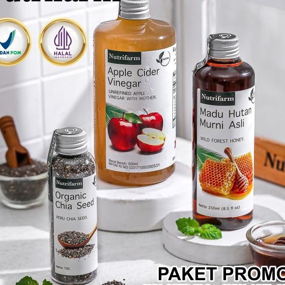 

Paet Cua Apel Ml Madu Hutan 250 Ml Chia Eed 70 Gram