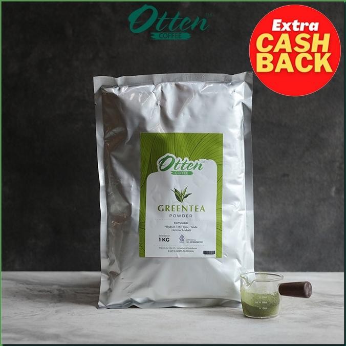 

Spesial Promo/ Otten - Green Tea Creme Powder 1 Kg - Minuman Bubuk [Terlaris/Terbaru/Recommended]