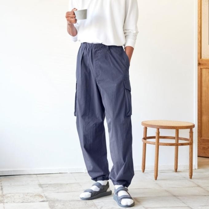 Sale Uniqlo U Wide Fit Parachute Cargo Pants Original